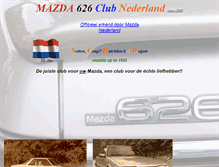 Tablet Screenshot of mazda626.nl